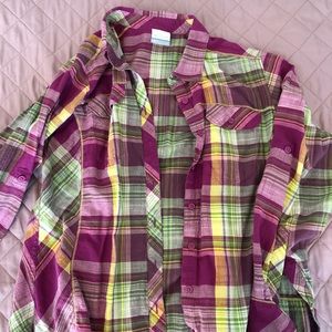 Columbia Plaid Shirt